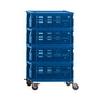 HAY - Roll container, electric blue, recycled