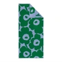 Marimekko - Unikko Bath towel 70 x 150 cm, light blue / green