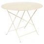 Fermob - Bistro Folding table, round, Ø 96 cm, latte-beige