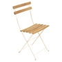 Fermob - Bistro folding chair Naturel, latte-beige