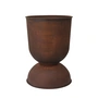 Ferm Living - Hourglass Flower pot large, Ø 50 x H 73 cm, rust