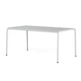 TipToe - Panorama Garden table, 160 x 90 cm, chalk gray