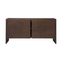 Ferm Living - Parcel Cabinet, H 50 cm, dark stained oak