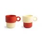 klevering - Chiquito Cup large, 0.2 L, red (set of 2)