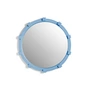 & klevering - Chunk Mirror, Ø 40 cm, blue