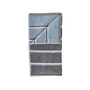 Zone Denmark - Sauna towel, 50 x 100, Grey / Blue Fog / Soft Grey