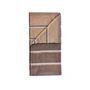 Zone Denmark - Sauna towel, 50 x 100, Taupe / Camel / Sky Blue