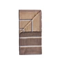 Zone Denmark - Sauna bath towel, 70 x 140, Taupe / Camel / Sky Blue