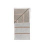 Zone Denmark - Sauna bath towel, 70 x 140, Soft Grey / Eucalyptus / Terracotta