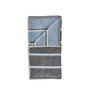 Zone Denmark - Sauna bath towel, 70 x 140, Grey / Blue Fog / Soft Grey