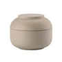 Zone Denmark - Sensu Jar with lid, Ø 10 x 7.5 cm, taupe