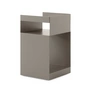 & Tradition - Rotate side table SC73, 59 x 35 cm, steel, gray-beige (Exclusive Edition)
