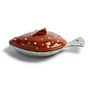 & klevering - Plaice Tureen, 29.5 x 21 cm, brown
