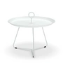 HOUE - EYELET Side table, Ø 57.5 cm, white