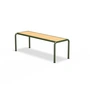 HOUE - AVANTI garden bench, medium, pine / olive green