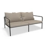 HOUE - AVON Sofa 2-seater, black / ash