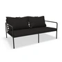 HOUE - AVON Sofa 2-seater, black / charcoal