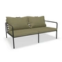 HOUE - AVON Sofa 2-seater, black / leaf