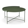HOUE - EDGE Side table Ø76, olive green