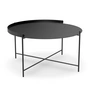 HOUE - EDGE Side table Ø76, black