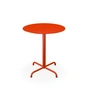 HOUE - Pico Garden table, Ø 64 cm, 4-star frame, cayenne