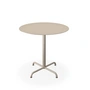 HOUE - Pico Garden table, Ø 74 cm, 4-star frame, beige