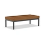 HOUE - LEVEL - LEVEL 2 Side table, 81 x 40 cm, bamboo / dark gray