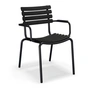 HOUE - ReCLIPS Outdoor Dining armchair, black
