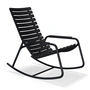 HOUE - ReCLIPS Outdoor rocking chair, black