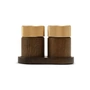 Gejst - Sina Salt and pepper mill Dark Oak / Brass