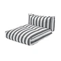 Blomus - Stay Outdoor bed, 120 x 190 cm, lily white / black
