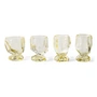 HKliving - Glasses (Nienke Sikkema), citrine (set of 4)