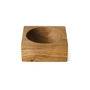 HKliving - Teak cube Bowl, small, teak wood