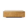 HKliving - Teak cube, large, teak wood