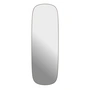 Muuto - Framed Mirror, 150 x 50 cm, taupe / clear glass