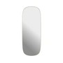 Muuto - Framed Mirror , large, light yellow / clear glass
