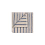 Blomus - Arto Towel 100 x 50 cm, thin stripes, moonbeam / mazarine blue