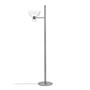 Flos - Nocturne Floor lamp F1 bowl, silver