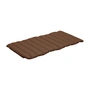 Cane-line - Al Dente Lounge chair seat cushion, desert red