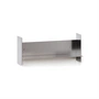TipToe - PLI wall shelf, CORE, 15 x 45 cm, stainless steel