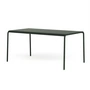 TipToe - Panorama Garden Table, 160 x 90 cm, forest green