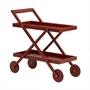Design House Stockholm - Exit Serving trolley, red