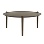 Design House Stockholm - Aria Side table high, Ø 90 x 42.5 cm, dark oak