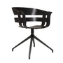 Design House Stockholm - Wick Chair Wood, black oak / black steel