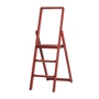 Design House Stockholm - Step Folding ladder, stained oak, red