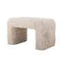 Bloomingville - Bobbie Stool, Fluffy, beige