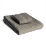 The Organic Company - Big Waffle Towel, Gift Set, clay