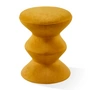 POLSPOTTEN - Zig Zag Stool, soft, yellow