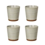 Broste Copenhagen - " Grød " Mug, 25 cl, sand (set of 4)