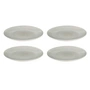 Broste Copenhagen - Grød Dinner Plate, Ø 26 x H 2.7 cm, sand (set of 4)